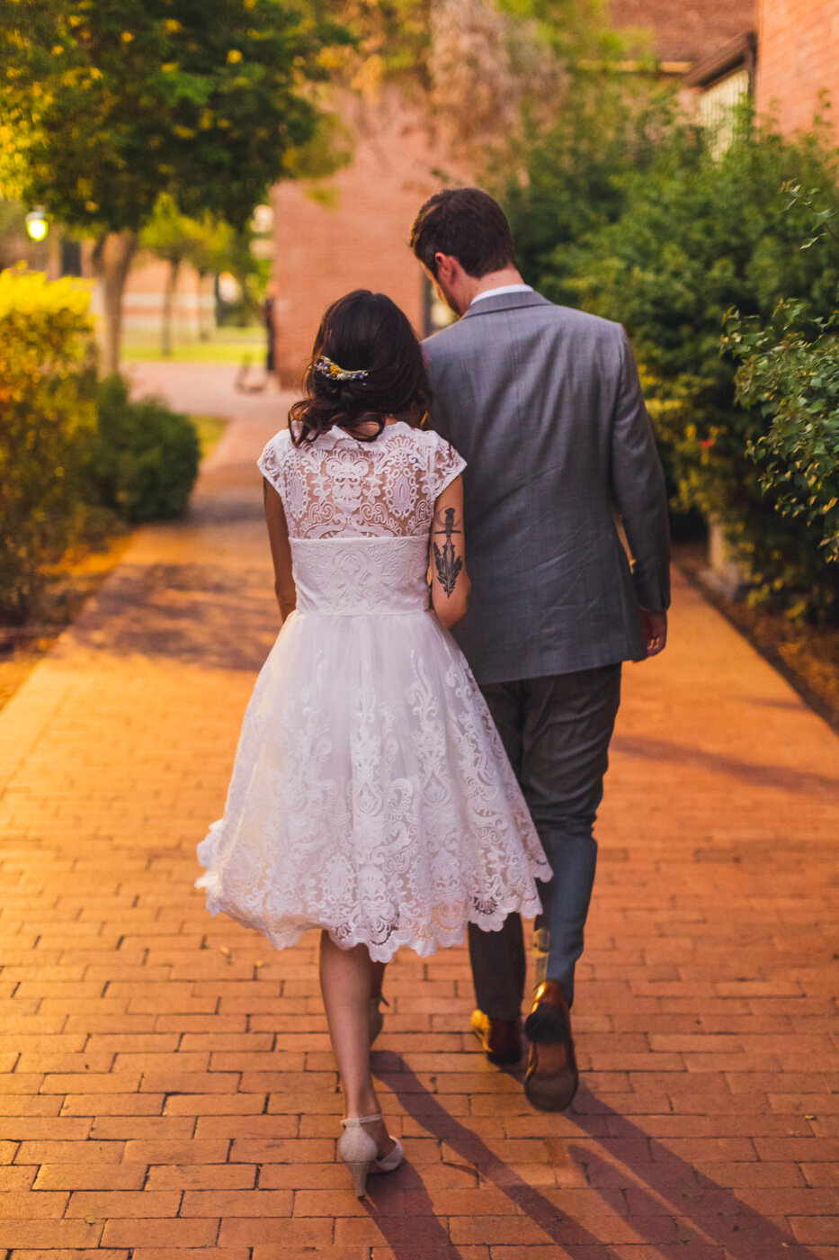 bride-and-groom-walking-to-wedding-reception