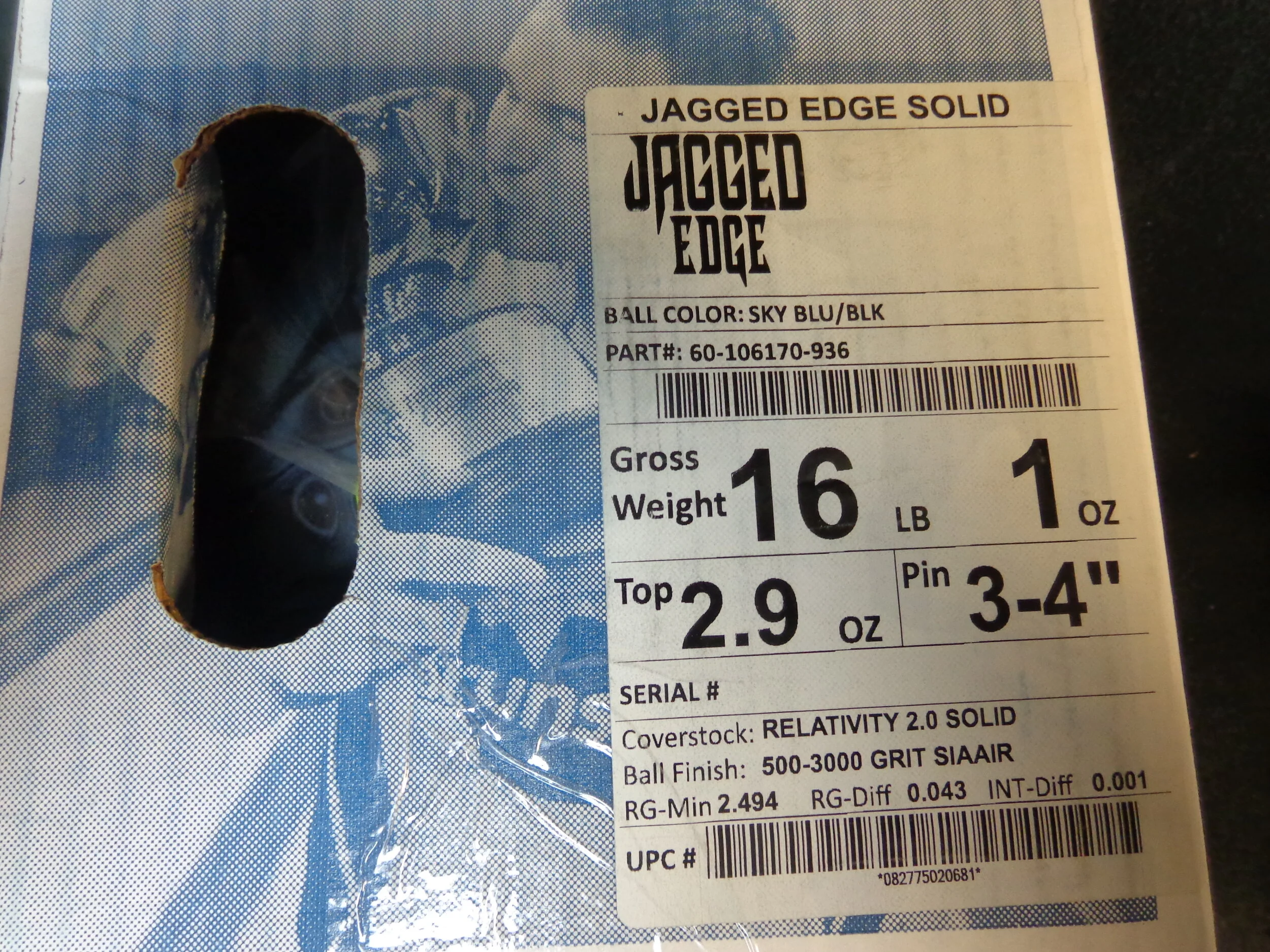 16 lb. Jagged Edge Solid