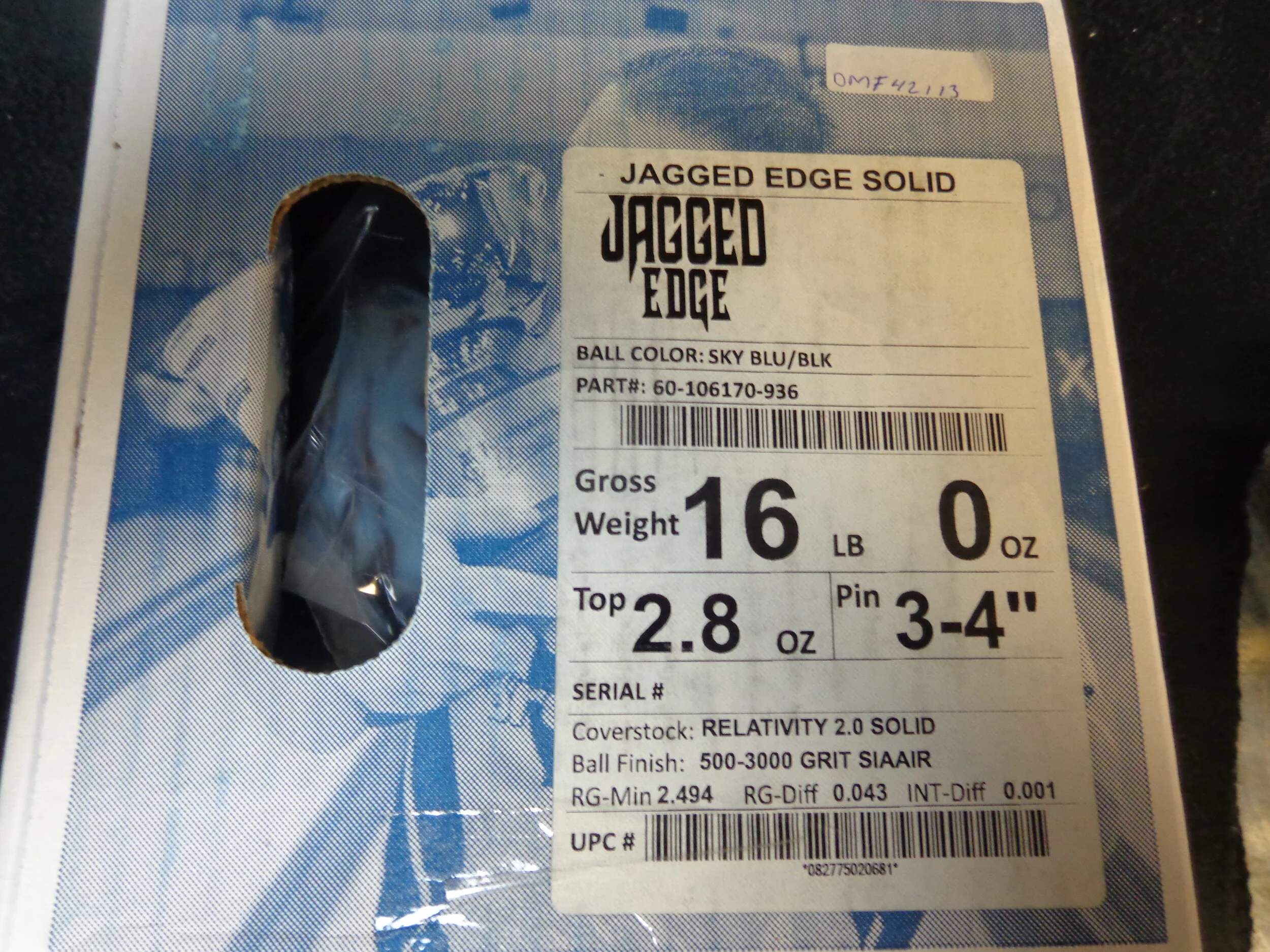 16 lb. Jagged Edge  Solid