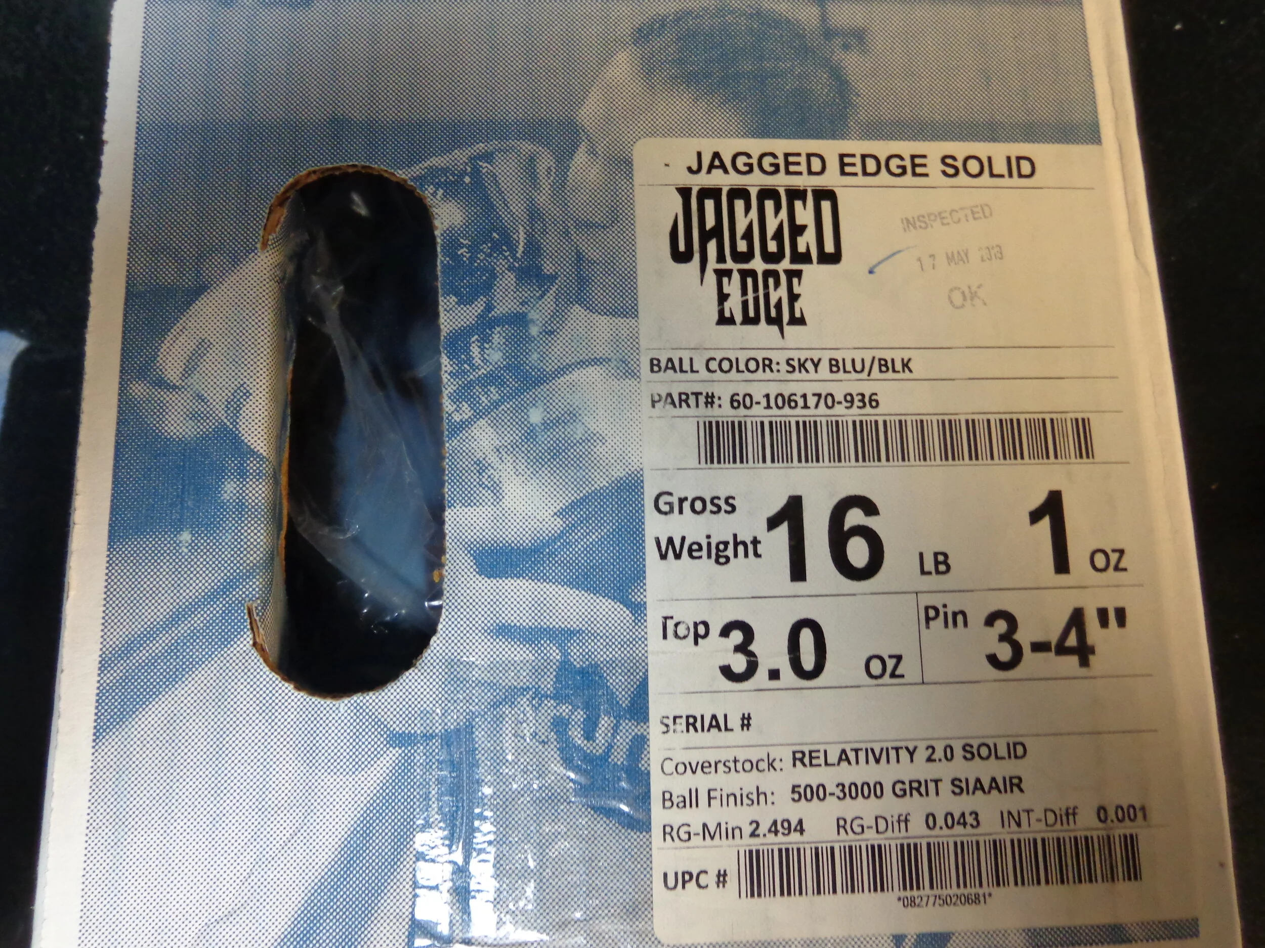 16 lb. Jagged Edge  Solid