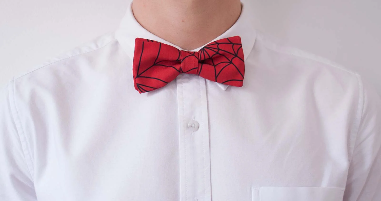 Custom Printed Fabric Pre-tied Bow Tie
