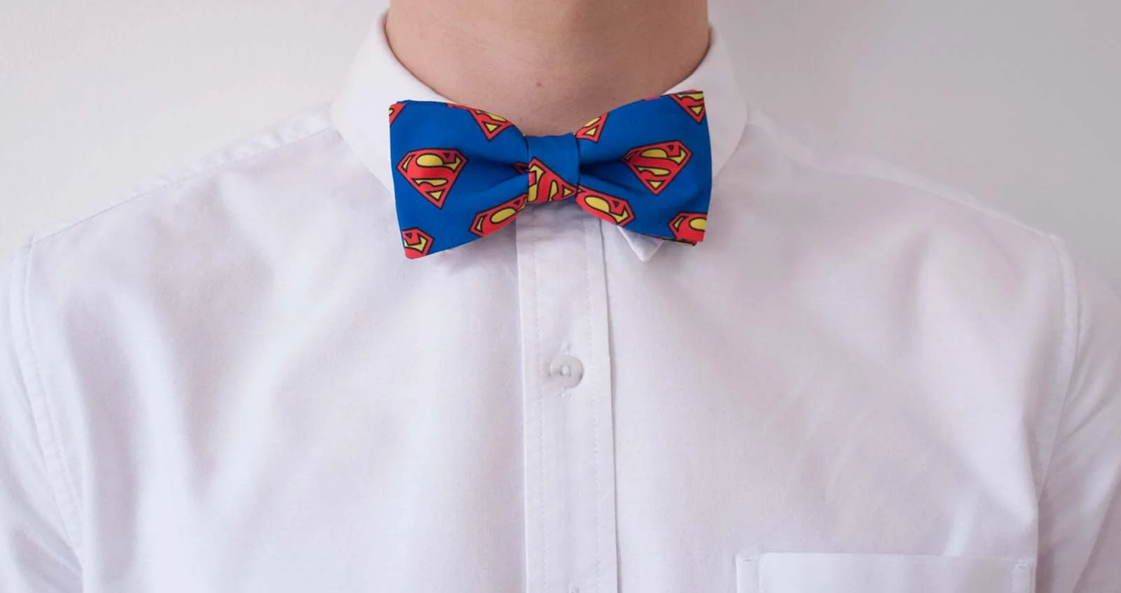 Custom Printed Fabric Pre-tied Bow Tie
