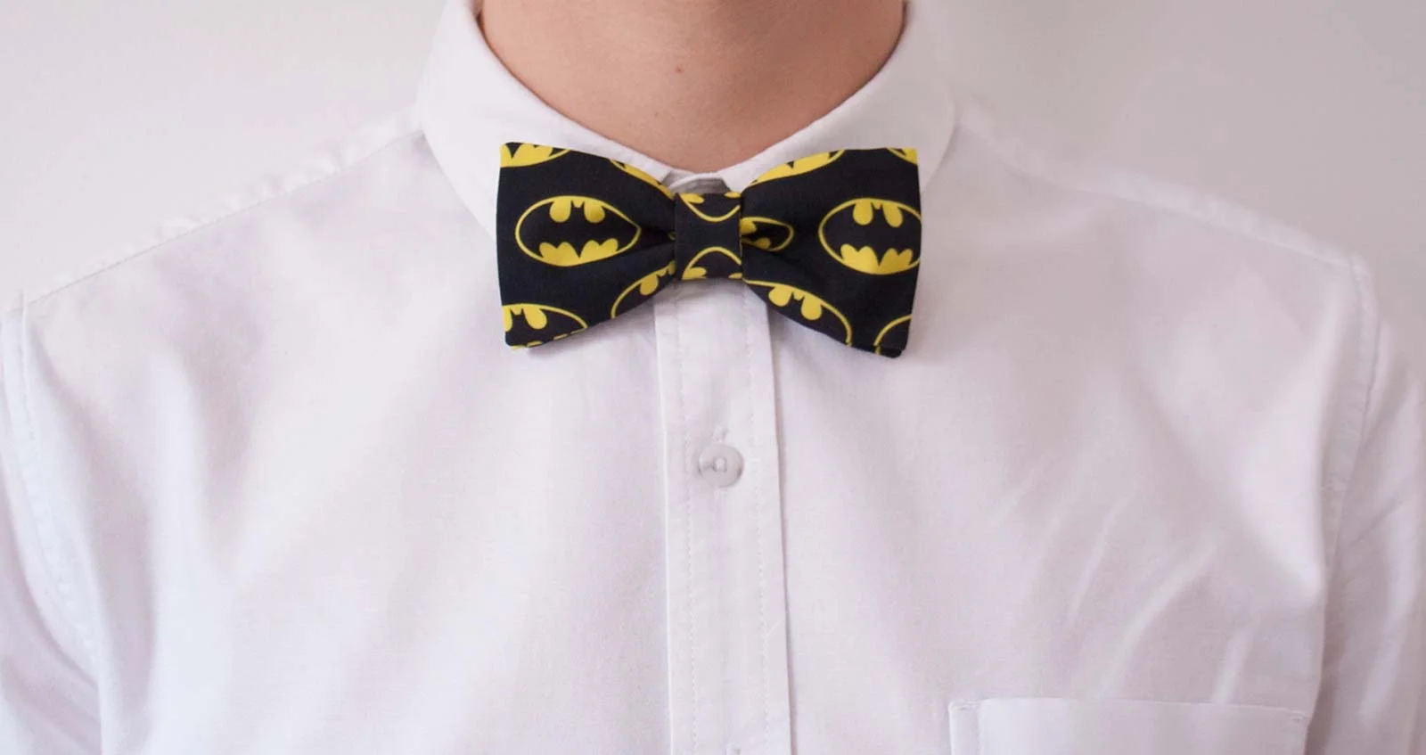 Custom Printed Fabric Pre-tied Bow Tie