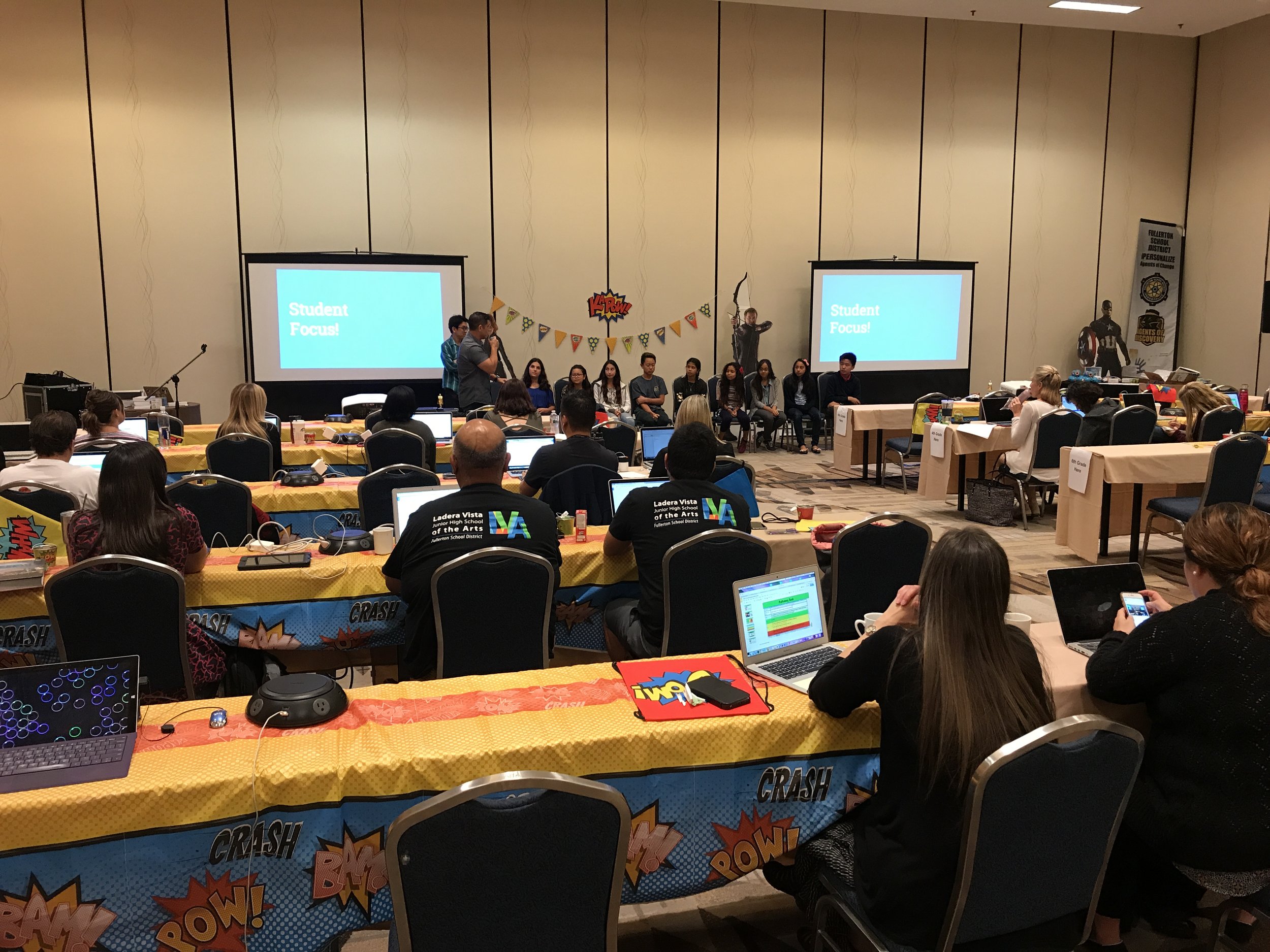Curriculum design conference brings in ideas from both teachers and students.
