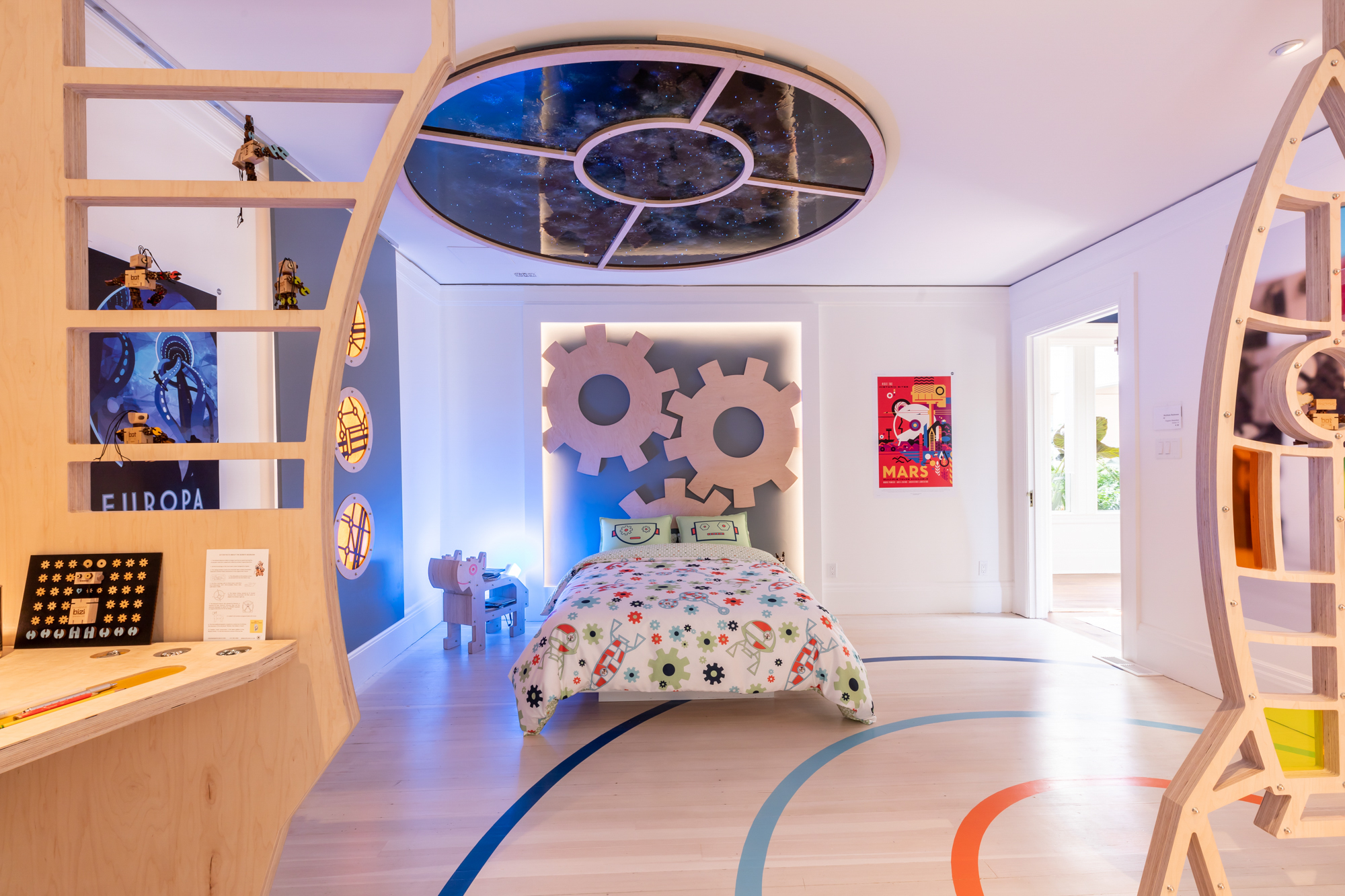 “Bizibots Bedroom” by Virginie Manichon of Atelier 19 .