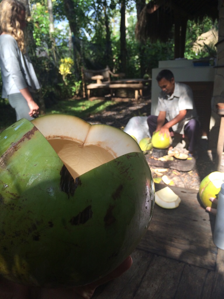 Coconut water post practice... That's the nectar!! ;)