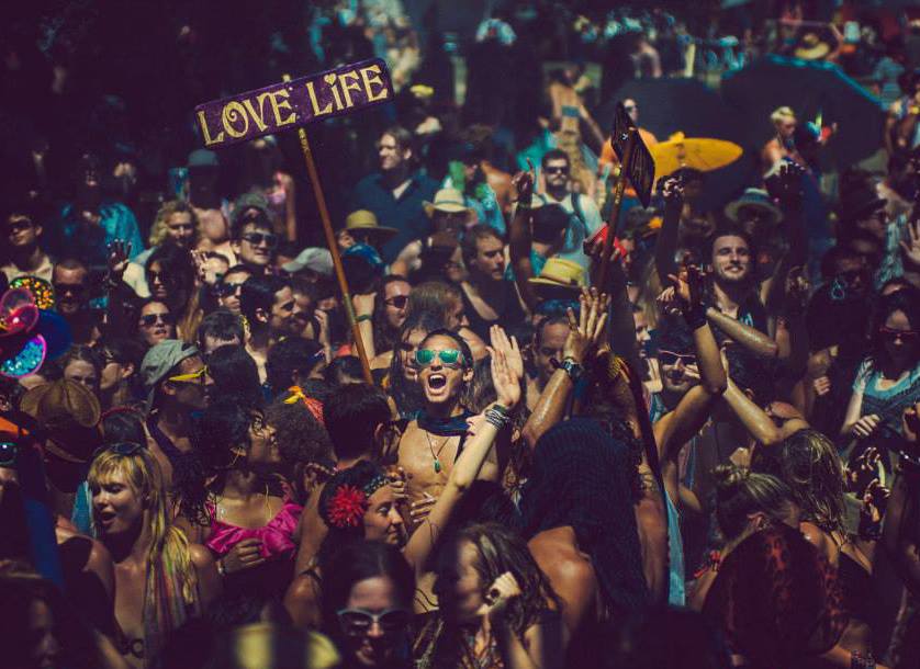 ODESZA LiB 2014 * Favorite moment captured with the sign*