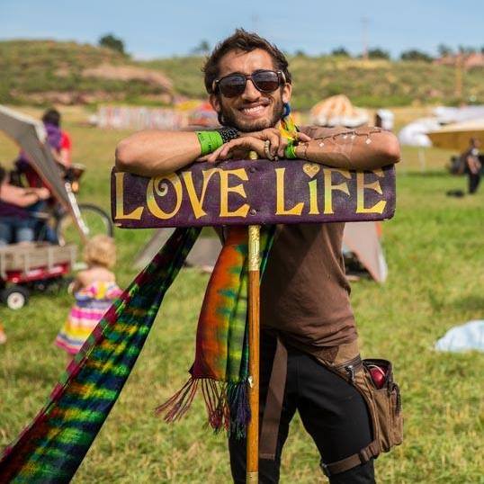 The Last Professional Photo taken with the sign- Arise Music Festival 2016 :D (<3)