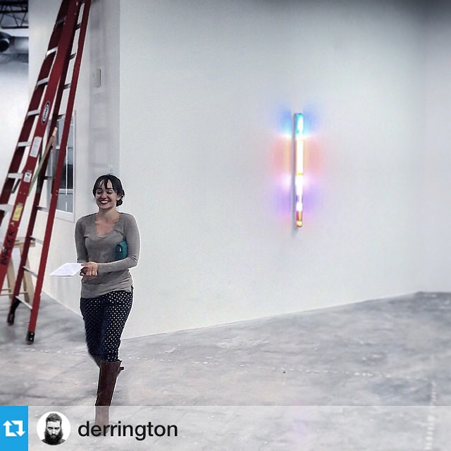 Repost from @derrington.
Getting all setup for next two weekends of #eastsidestudiotour at Cement Loop. Stop by to check out more featured artists from around town. Click on the location to find us!
#atx #studio #art #lightinstallation