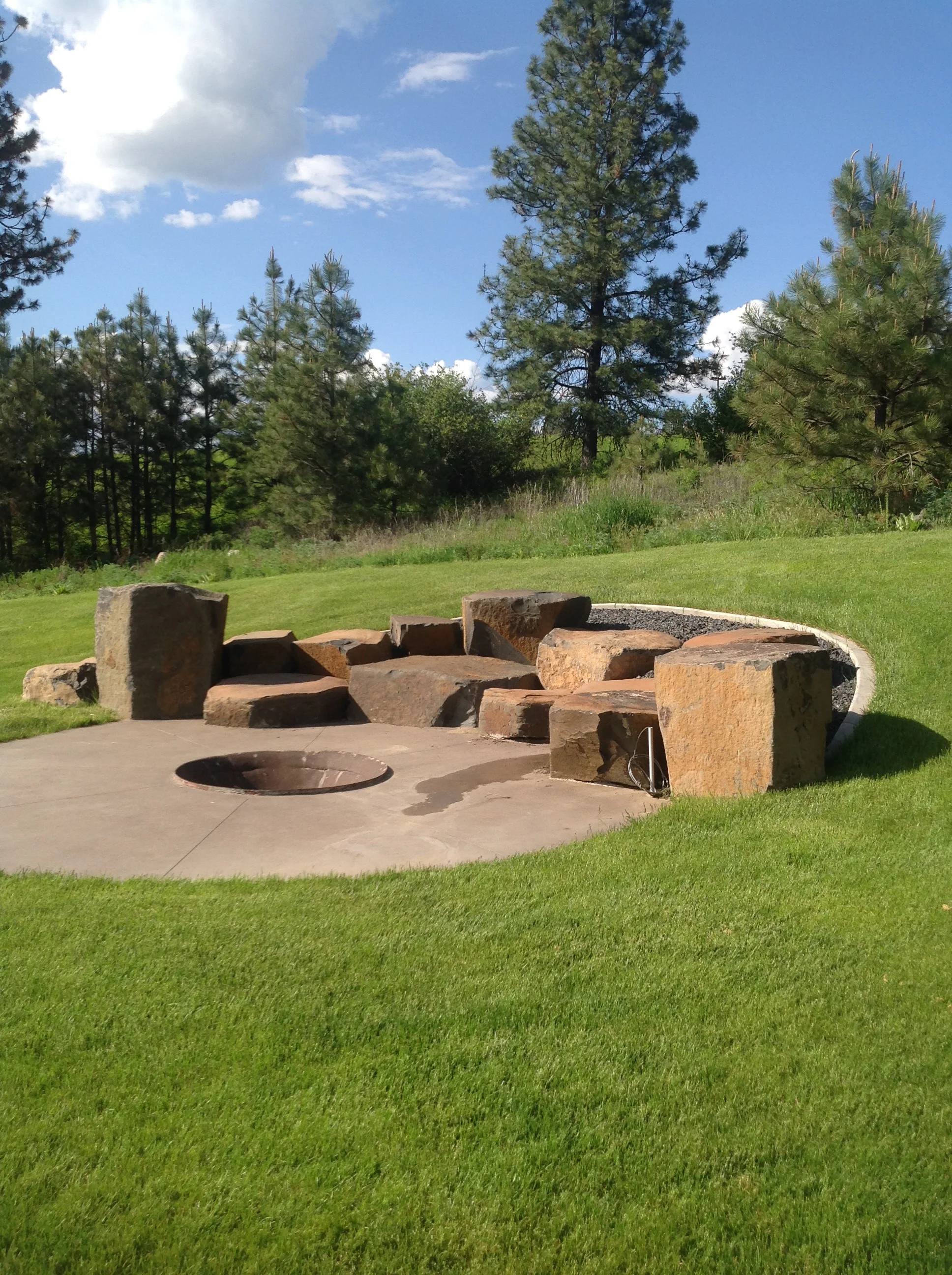 fire rocks for fire pits on Fire Pits Rock Placing Company