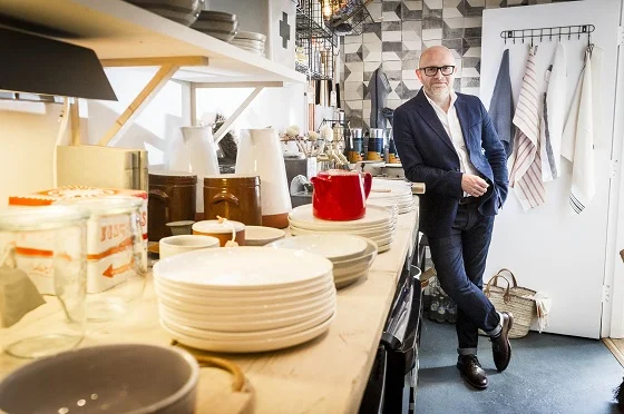 James in the H&Co. Kitchen.