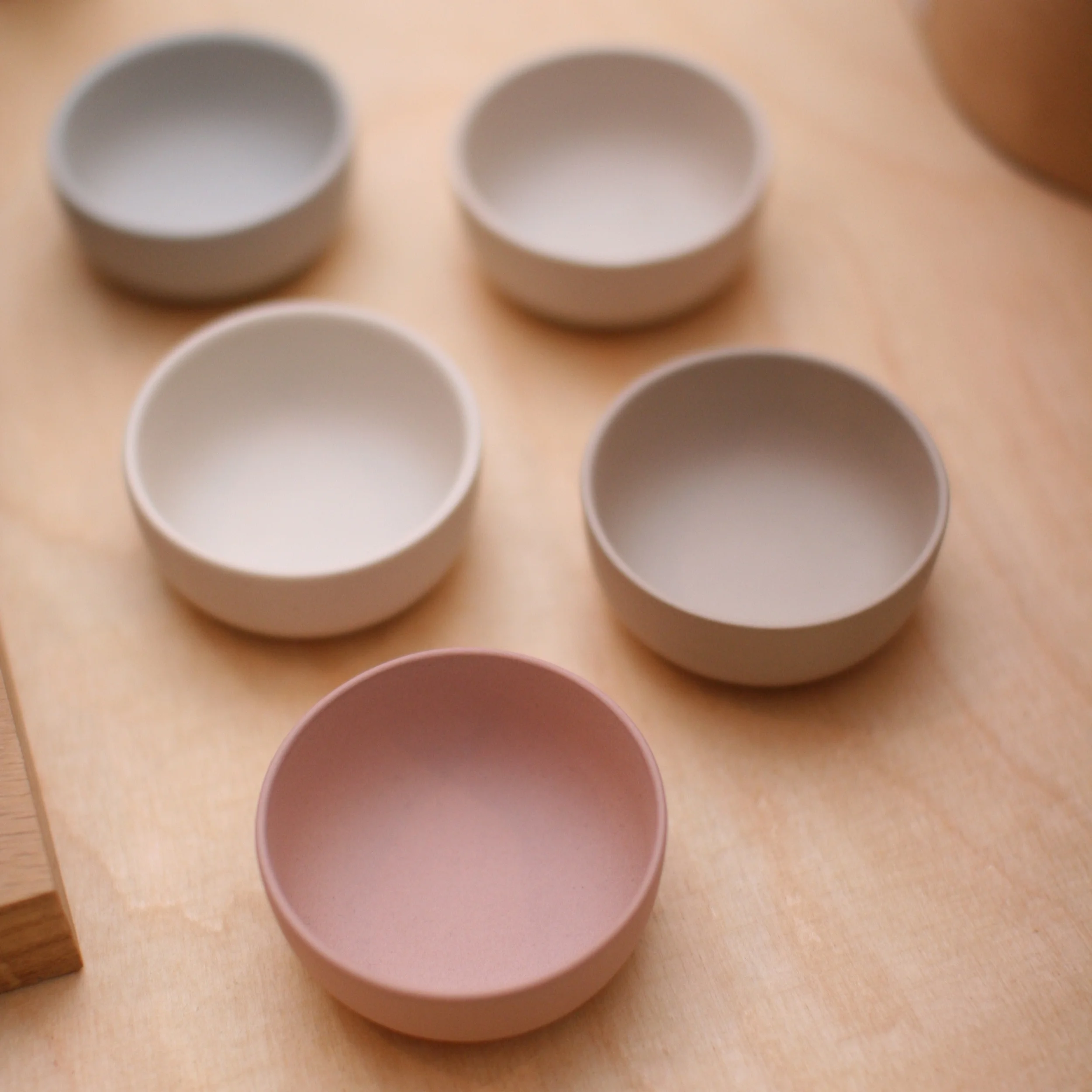 Limited Edition Pinch Pots by local ceramicist, Sue Pryke.