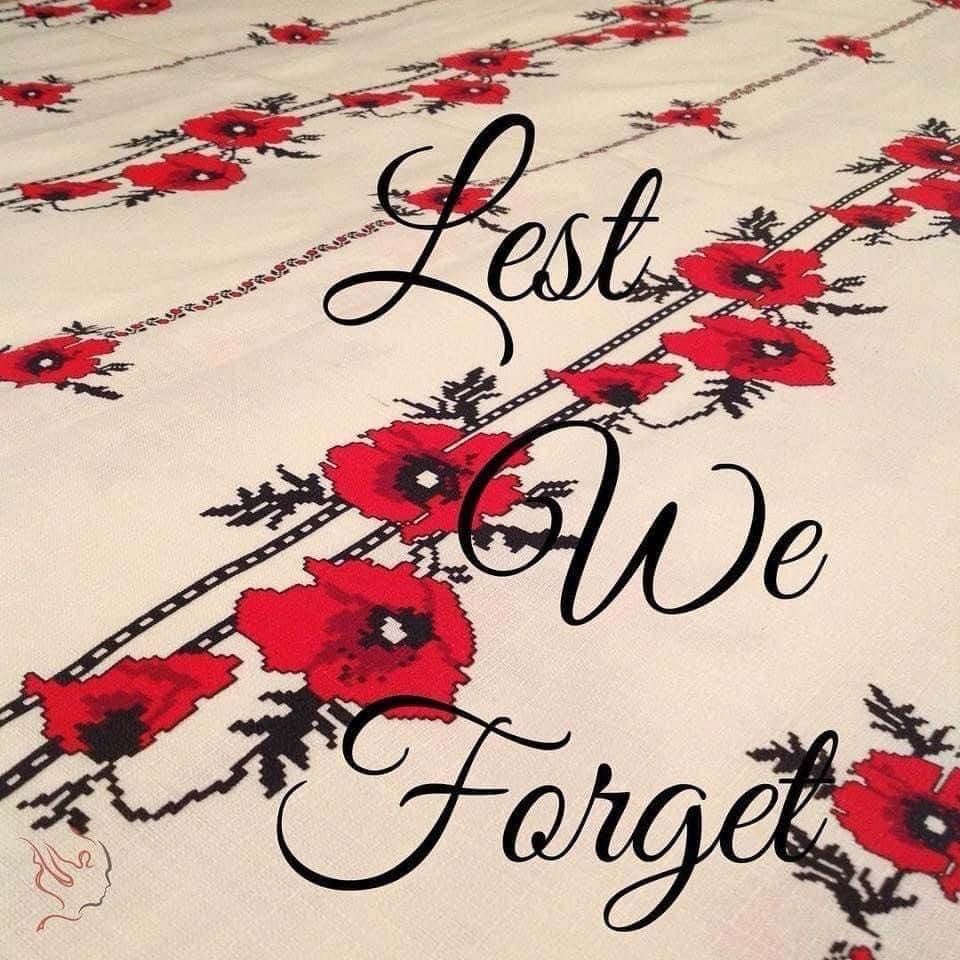 Lest we forget.