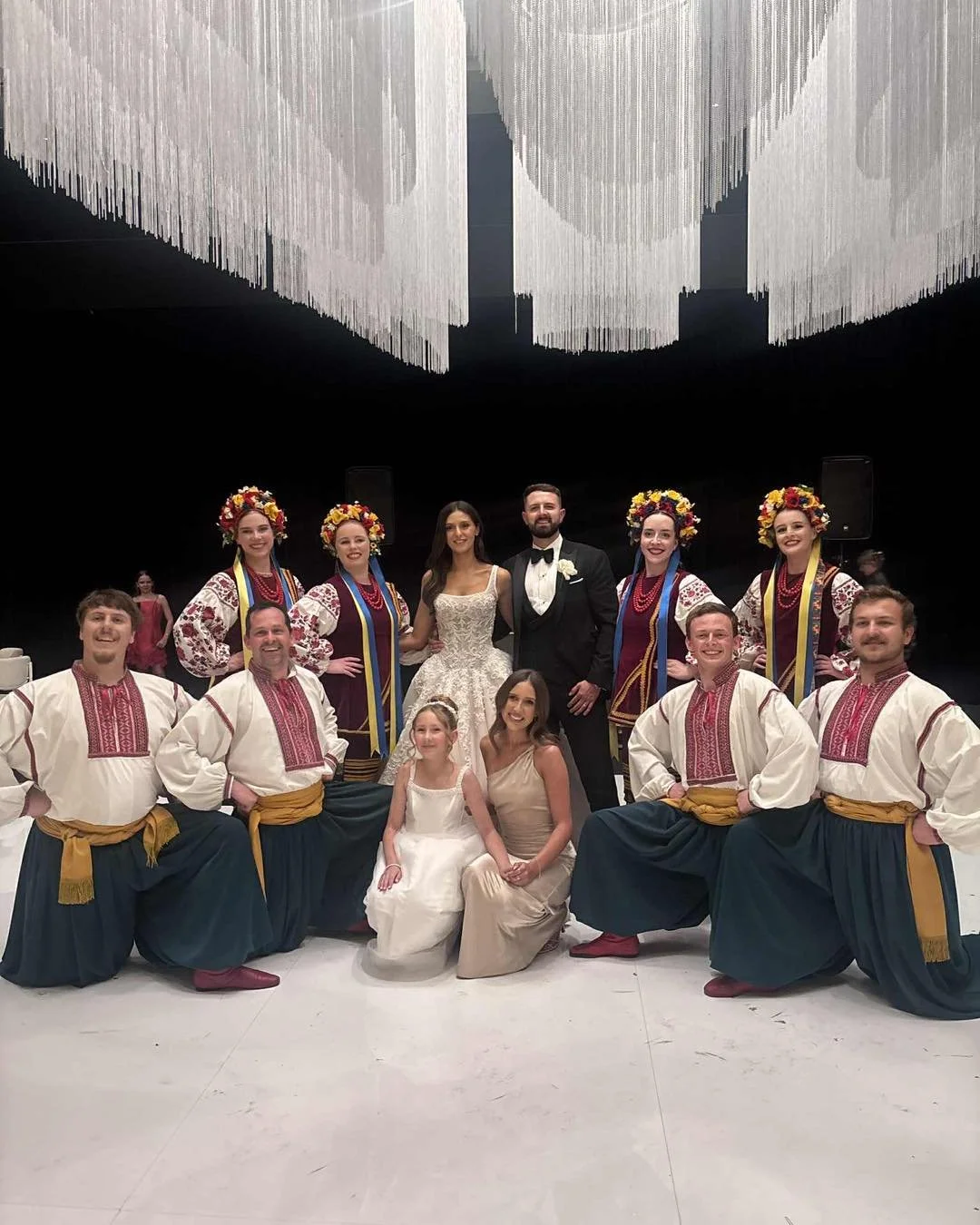 Congratulations Bianca and Mark! Wishing you a lifetime of happiness together!! 
Многая літа! 💕💕

#lehendaukrainiandancecompany #ukrainianwedding