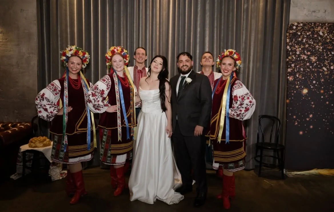 Congratulations Alina and Brandon! 
Wishing you a lifetime of happiness together!! 
Многая літа! 💕💕

#lehendaukrainiandancecompany
