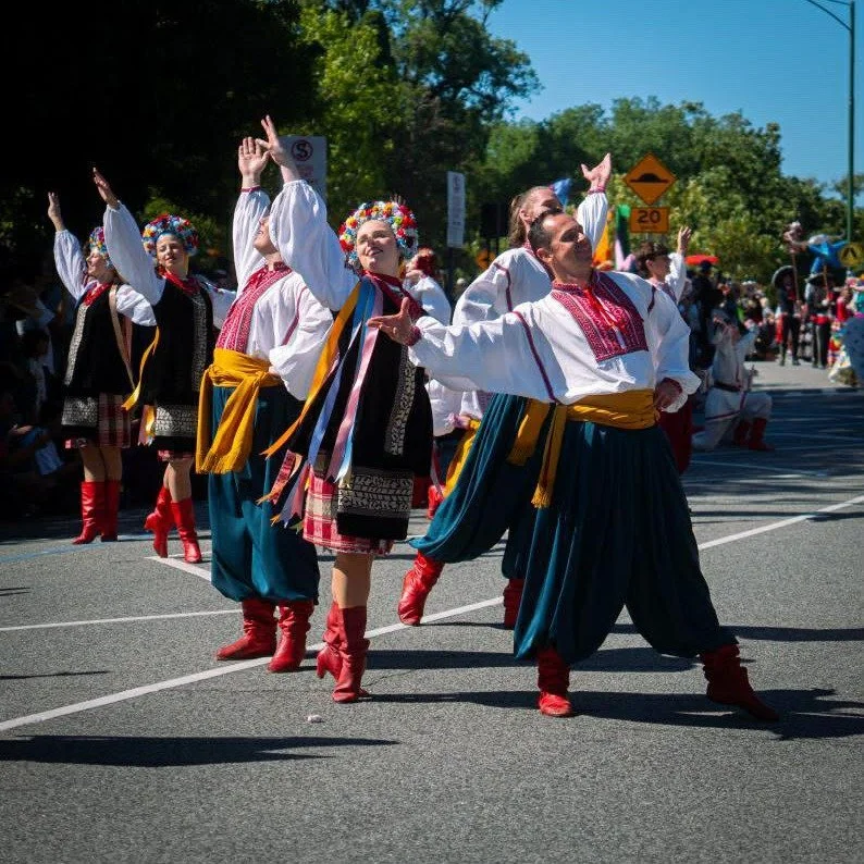 Sharing Ukrainian culture on such an iconic stage (or street 😆) means everything 💙💛

From every step to every smile, this was more than a performance &mdash; it was a celebration of identity, community and resilience 🇺🇦

📸 @t.kreative Photograp