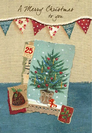  Tree & Wreath - Pack of 6