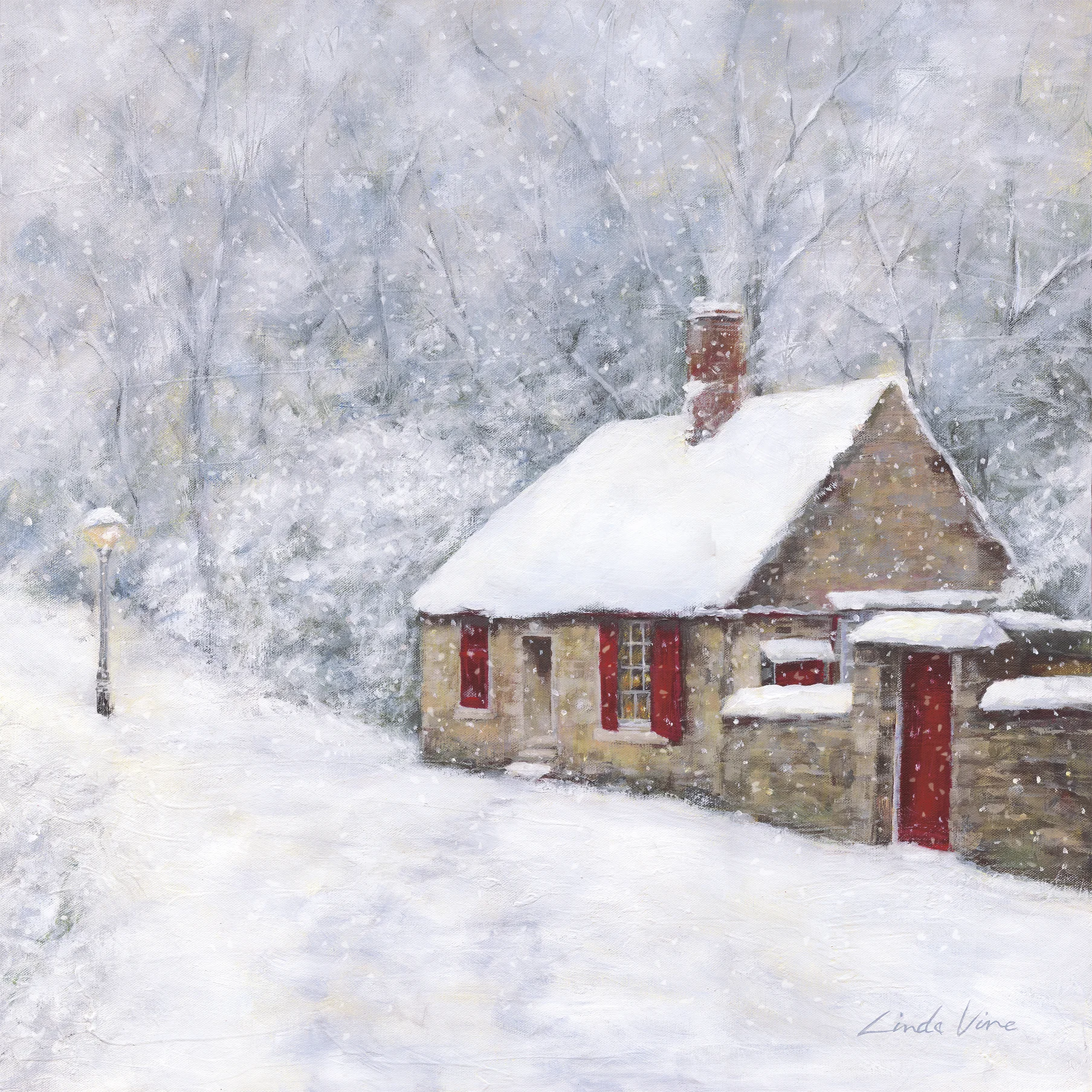FA26 Prebends Cottage - Pack of 6 Christmas Cards