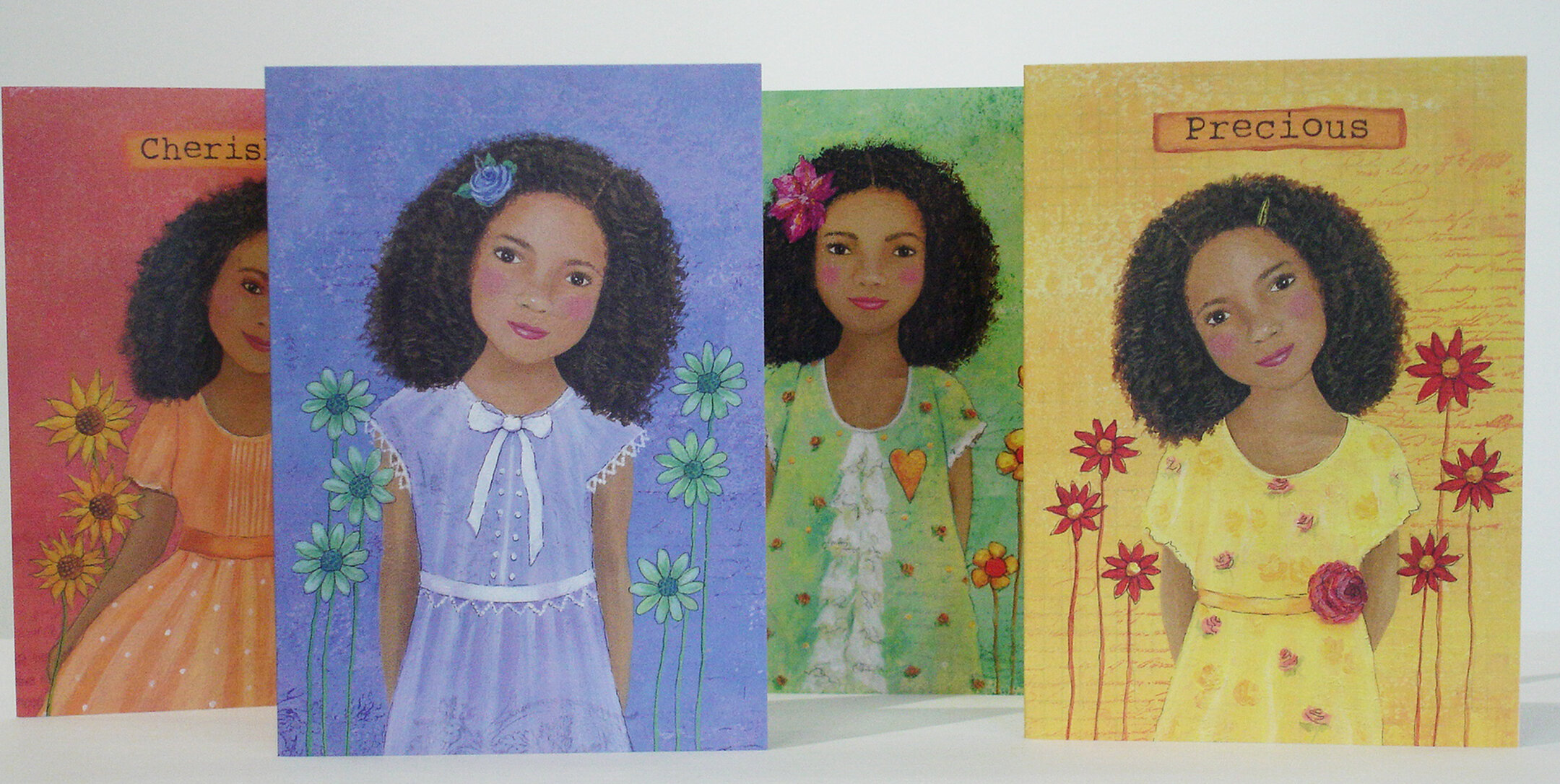 Flower girls - Special Deal - Set of 20 - 5 of each design