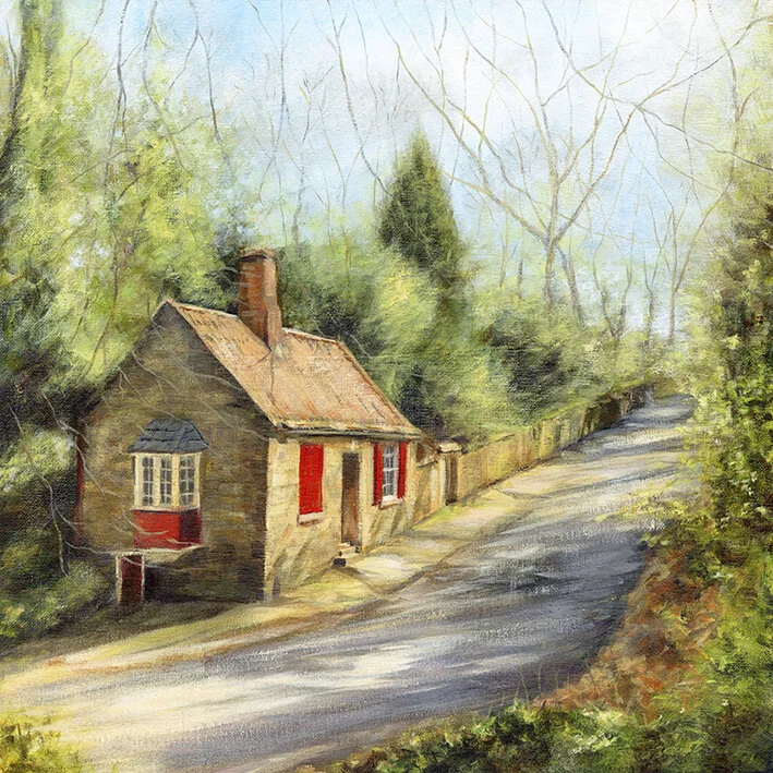 FA59 Prebends Cottage in the Spring
