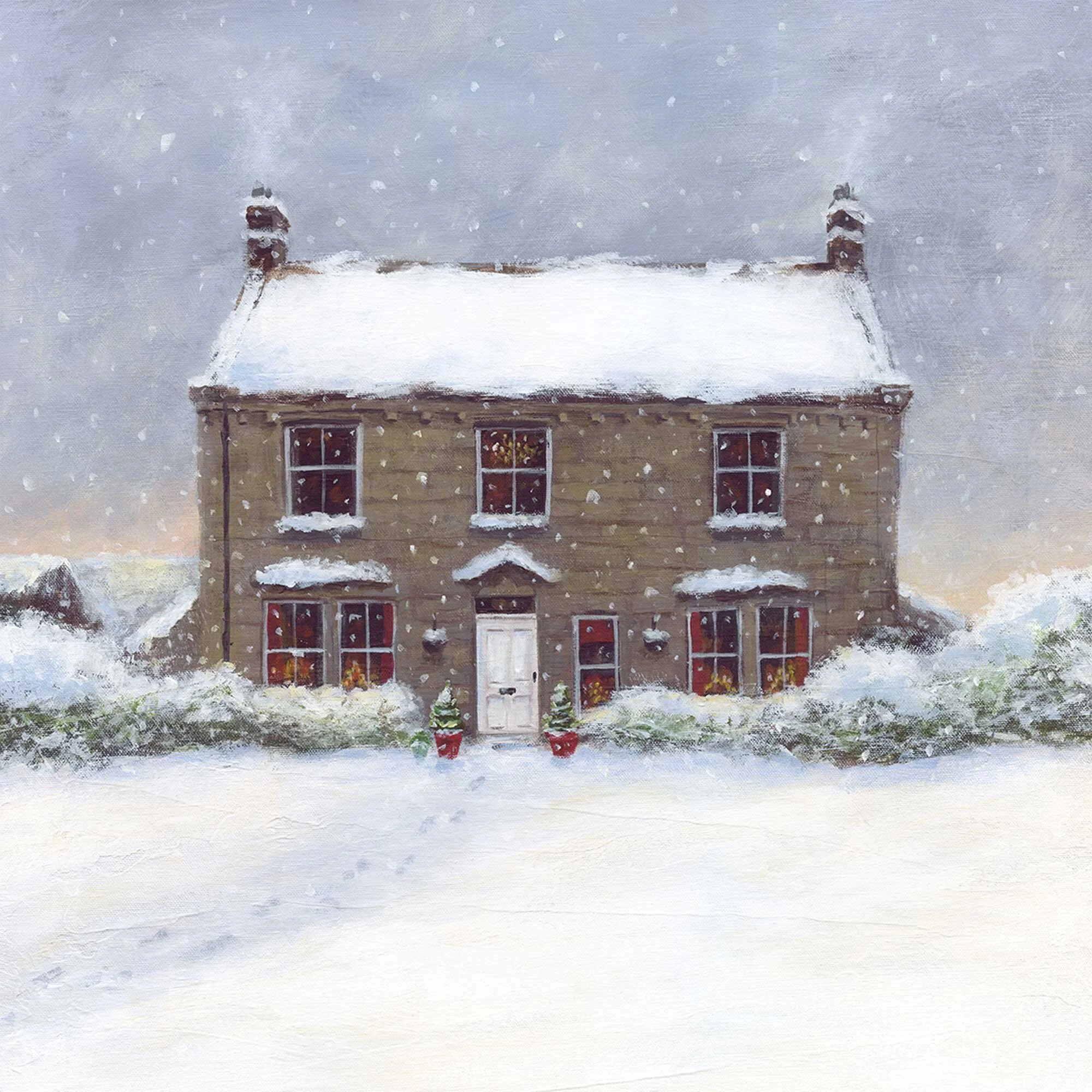 Christmas Cottage - FA19 Greetings Card