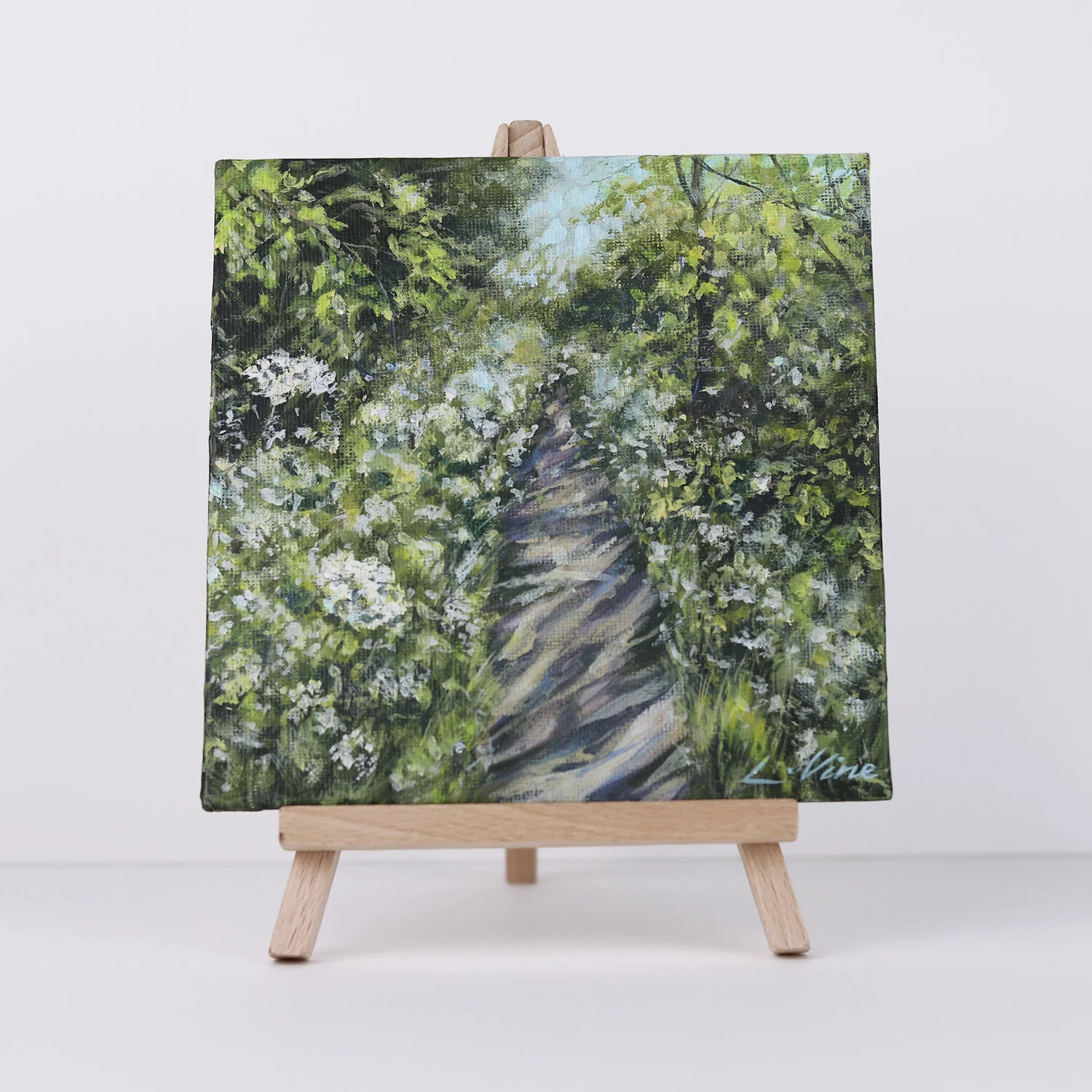 Mini Original Painting - Hidden Paths