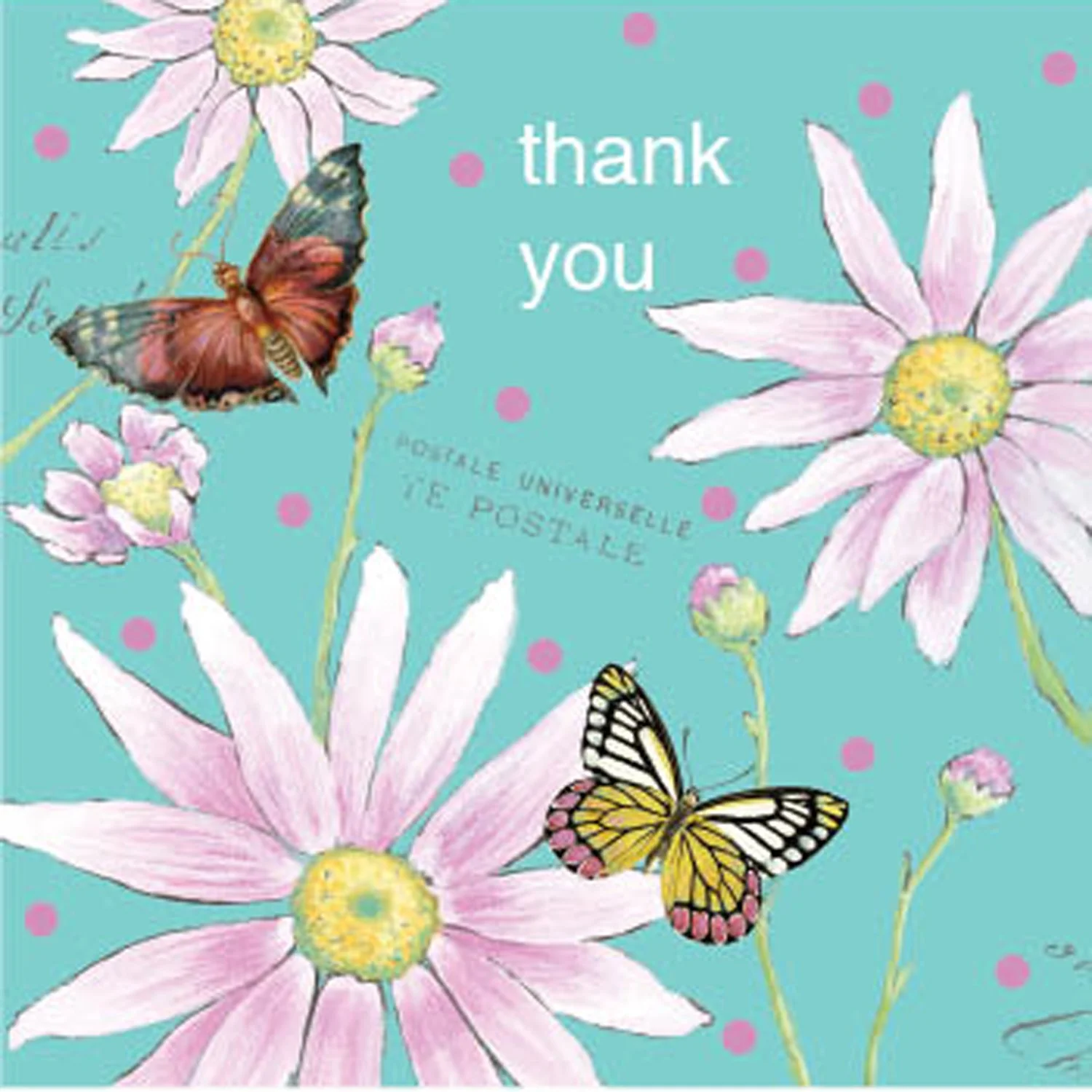 Set of 10 Bright Floral cards