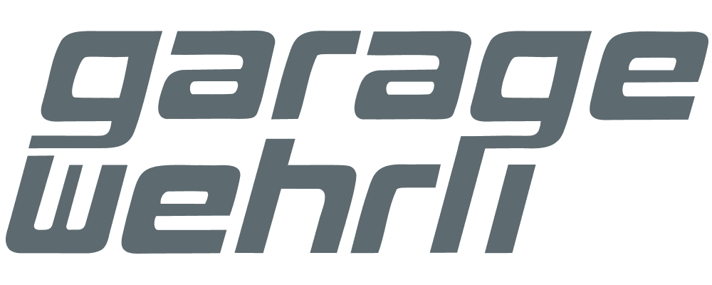 Variante 3 Logo wie Garage Ehrat, aber in Dunkelgrau