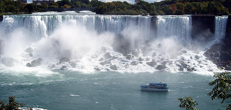 The literal Niagara Falls. Words not pictured.