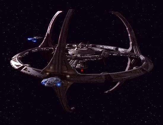 The iconic space station, Deep Space Nine.