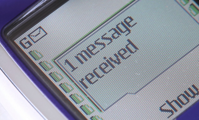 Nokia text messaging on a T9 keyboard. Those were the days.