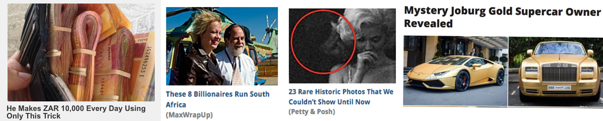 Click-Bait headlines: specific enough to arouse interest but that leave out a crucial piece of information, so you need to click through to find out what it is. 