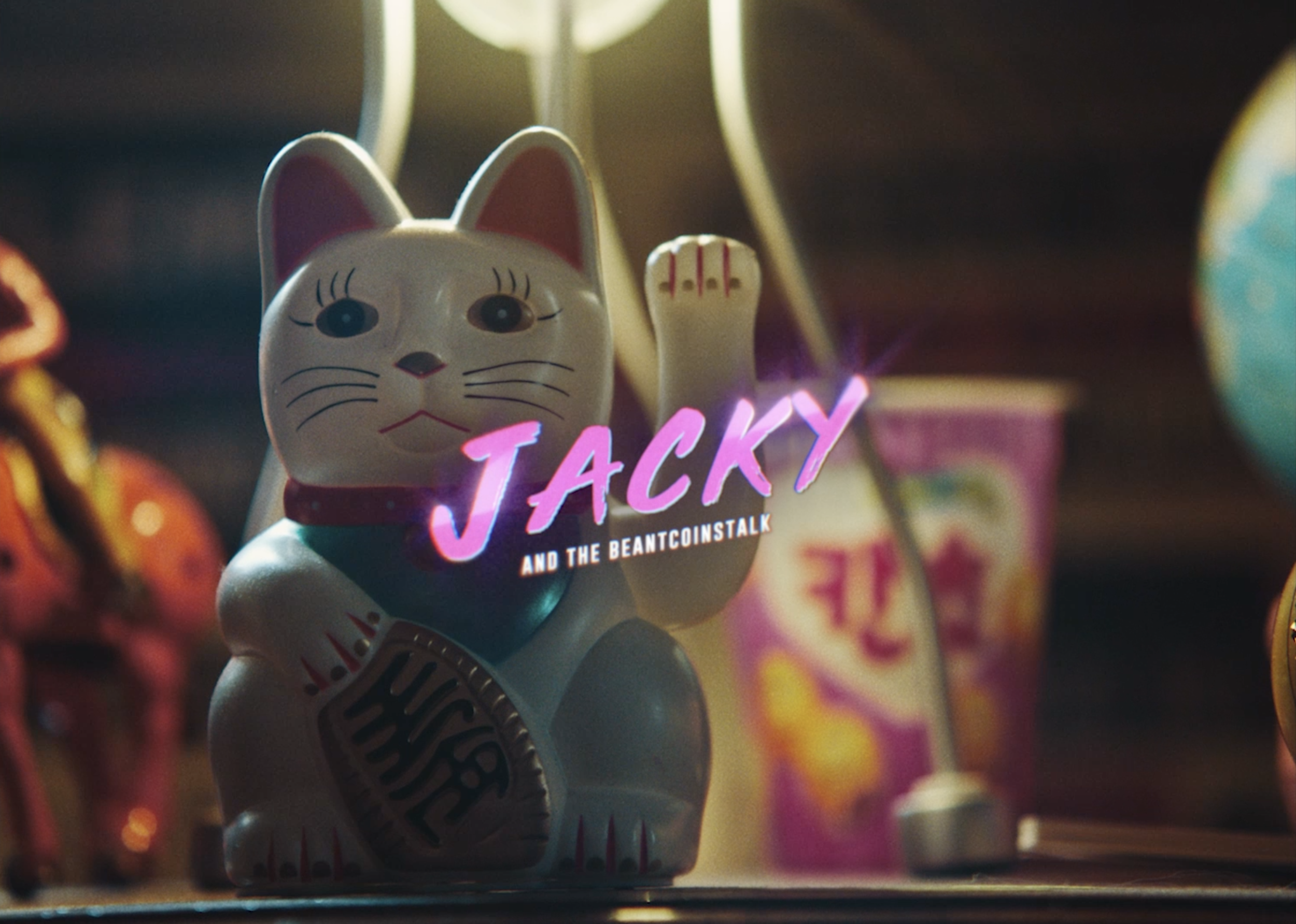 JACKY AND THE BEANTCOINSTALK