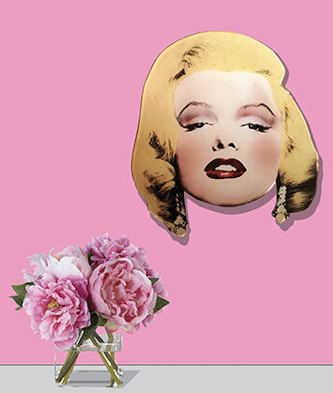 Marilyn Monroe mask Creative direction and Product Design by Rodney Kizziah Los Angeles
