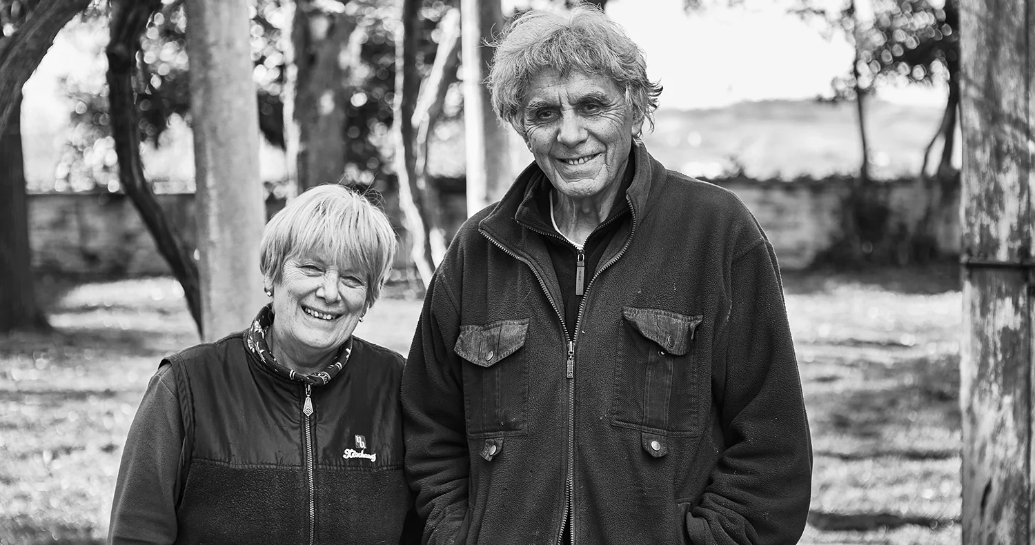 Adriana and Roberto, the owners and winemakers at Cantina del Glicine. Photo Nicolas Schot 