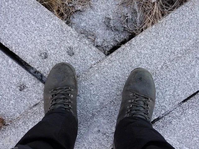 Manly boots. For men. Grrr!