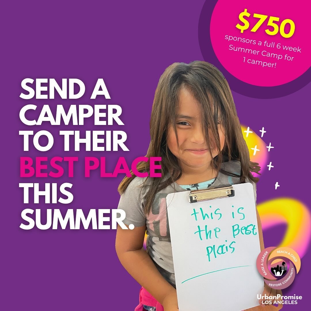 It&rsquo;s SUMMER CAMP TIMEEEE!!! ☀️🕶️

We&rsquo;re in need of sponsors who are looking to find a place to give that truly makes a monumental difference in the life of a deserving kid! 

You can give today by commenting SPONSOR below or check out ou