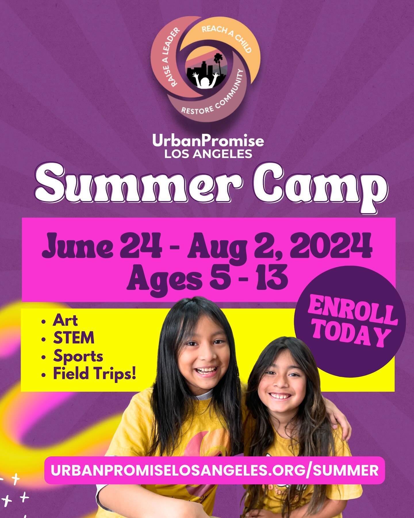 Hey Canoga Park/West Valley parents! Registration is now open for UPLA&rsquo;s summer camp! Don&rsquo;t miss out on this amazing opportunity for your kids to have a fun and enriching summer experience. Sign up now ((link in bio)) before spots fill up