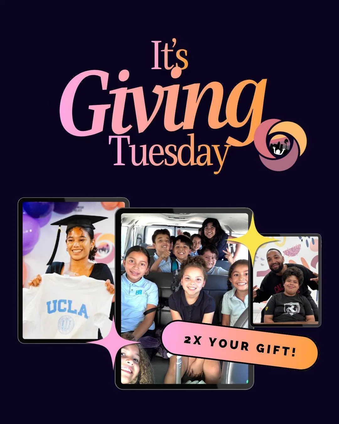 It is Giving Tuesday timmeeeeee!! An incredibly generous friend will MATCH YOUR GIFT today up to $15,000, so every donation to UrbanPromise Los Angeles today is DOUBLED!! 

When you give, you help keep the promise standing. The promise that children 