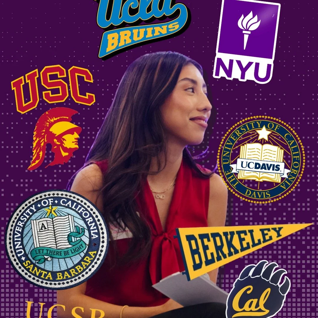 Paola's going to graduate with not one, not two, but THREE associate's degrees from Los Angeles Pierce College @pierce_college in a few days!! She's put in the work to be a top applicant at the nation's best colleges as a transfer student - and tonig