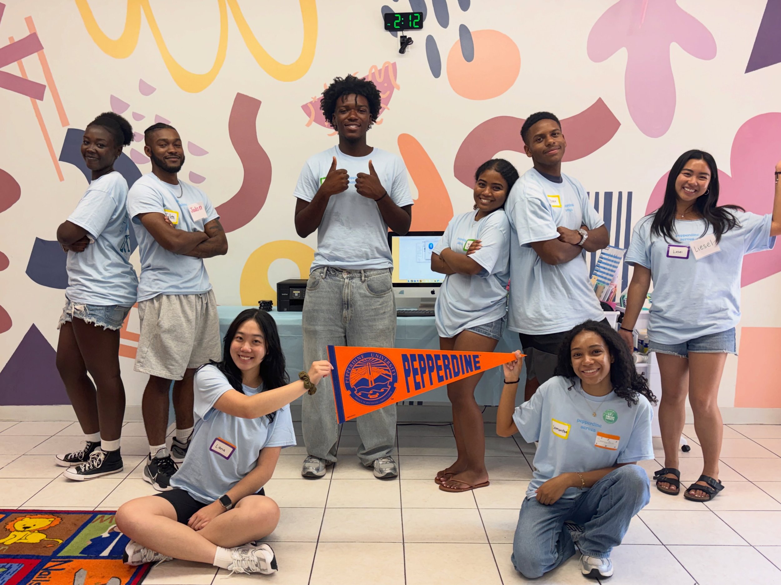THIS CREW BROUGHT UPLA A &ldquo;STEP FORWARD&rdquo; TODAY! 

We&rsquo;re so so grateful for the joy and encouragement and passion these guys brought to UrbanPromise today as they prepped our space for Back to AfterSchool 🎉🍎They slayed the service (