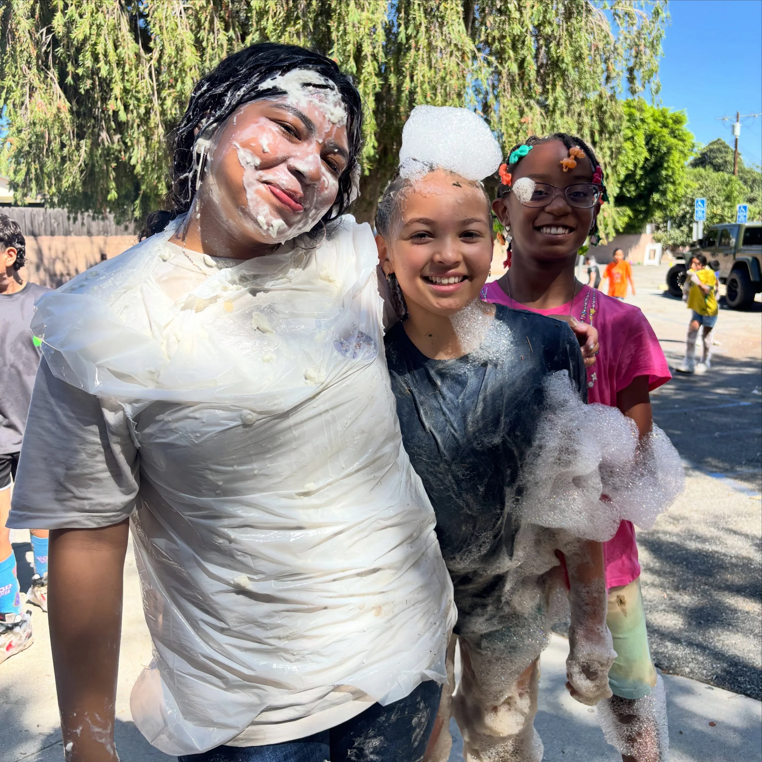 Real love is letting campers pie you after a long hot summer ❤️