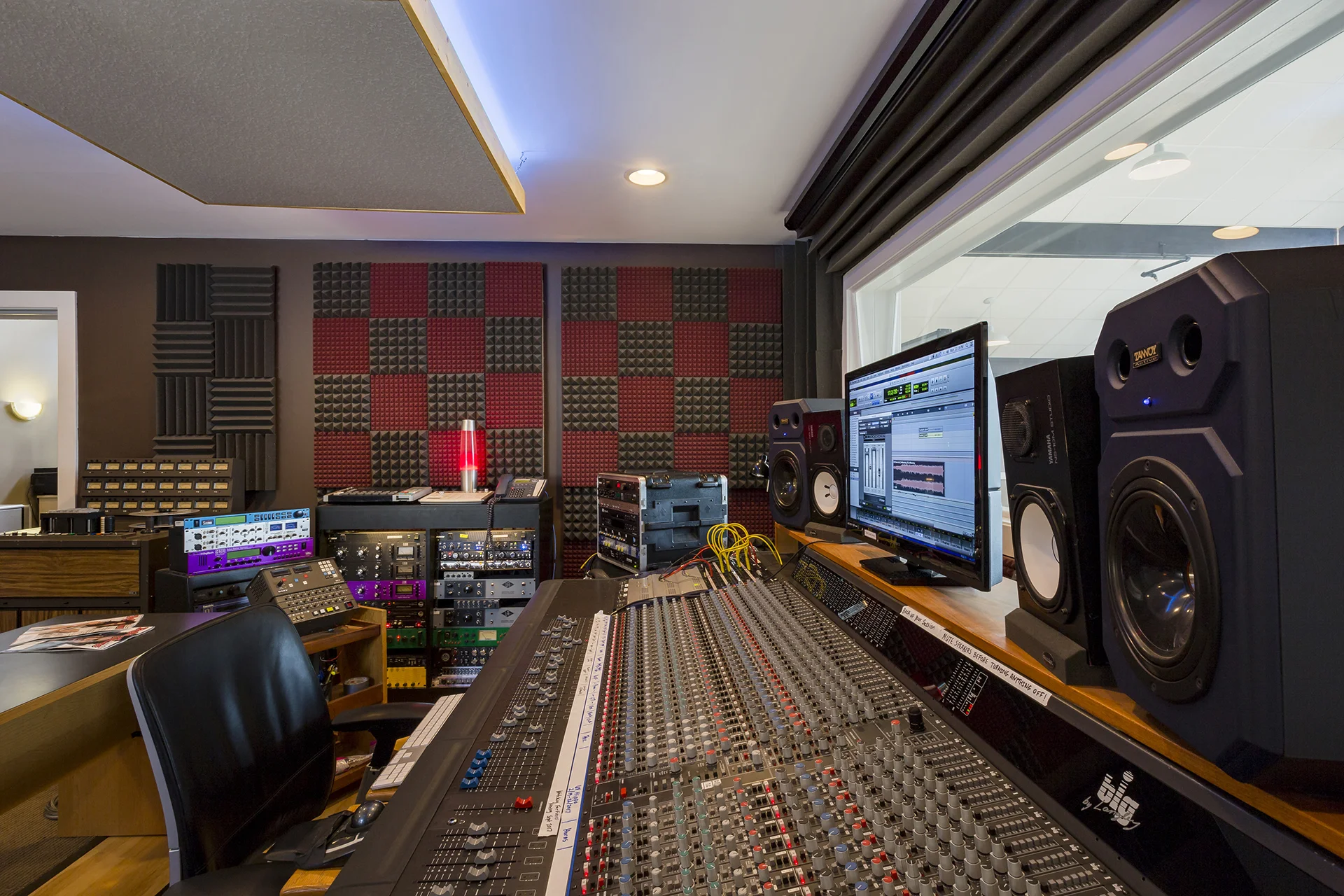 Studio A Control Room at River City Studios