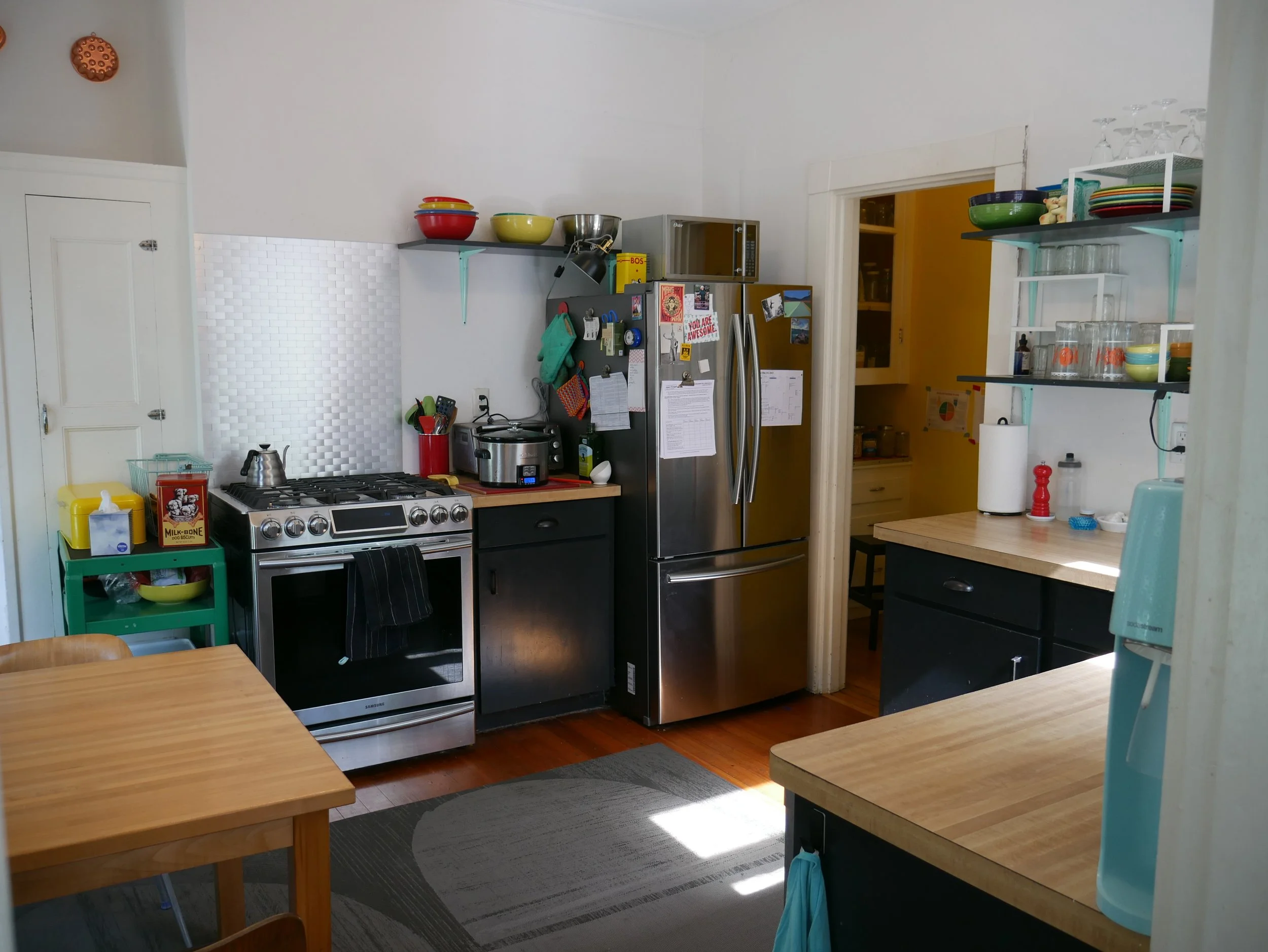 Before kitchen shots!