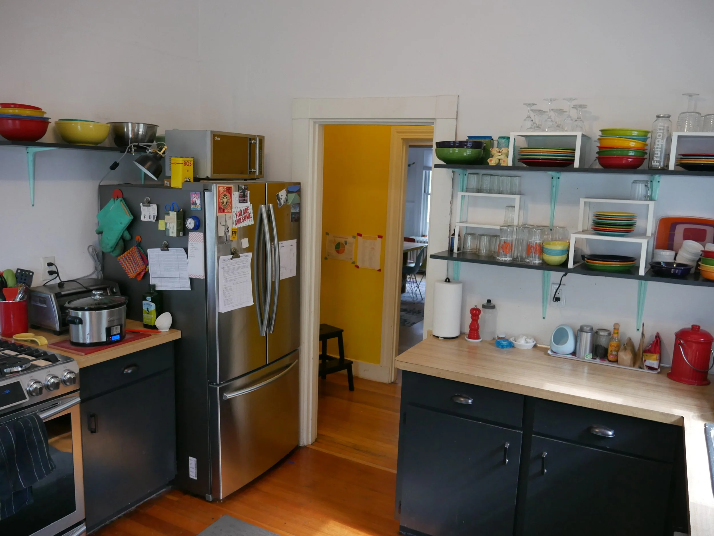 Before shots - the kitchen