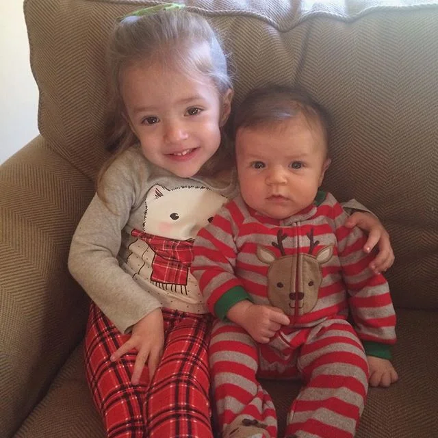 My little elves ready to help trim the tree! 🎄 #Christmasovergram