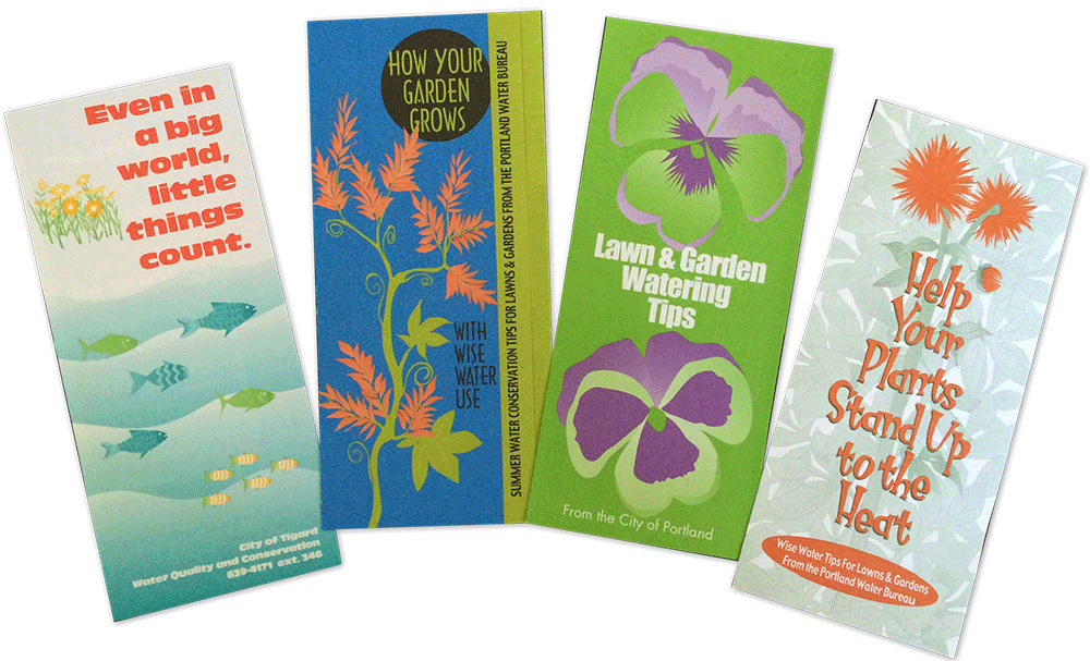 Portland Water Conservation Brochures