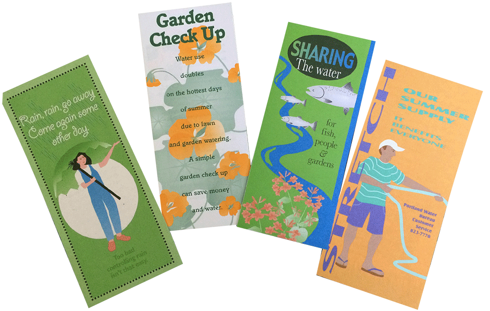 Portland Water Conservation Brochures