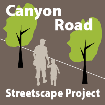 Canyon Road Streetscape