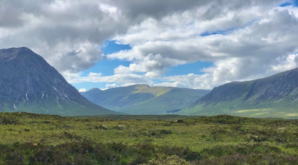 Approaching Glencoe